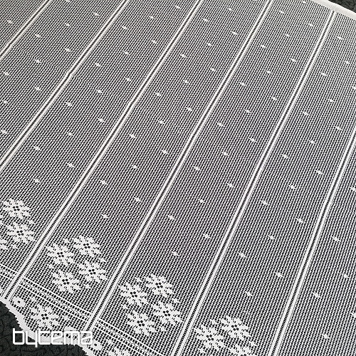 Cortina corta jacquard 115 cm