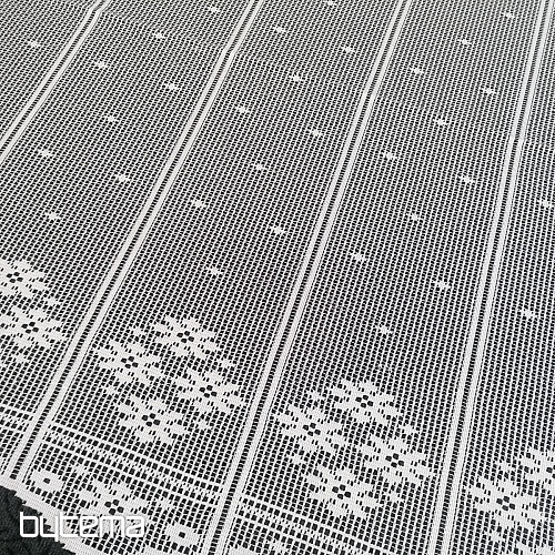 Cortina corta jacquard 115 cm