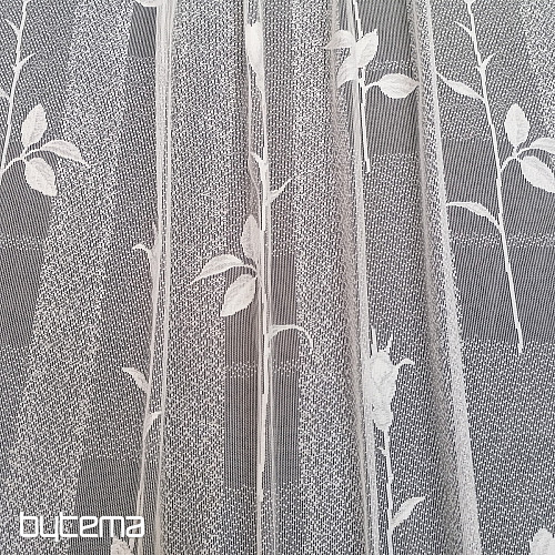 Cortina jacquard 300 cm tulipanes