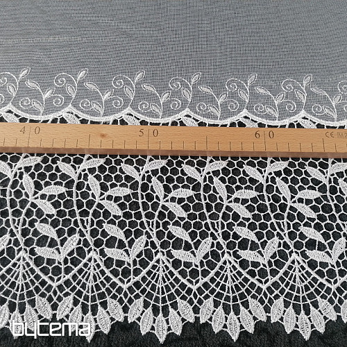 Cortina de lujo GERSTER 11741 blanco