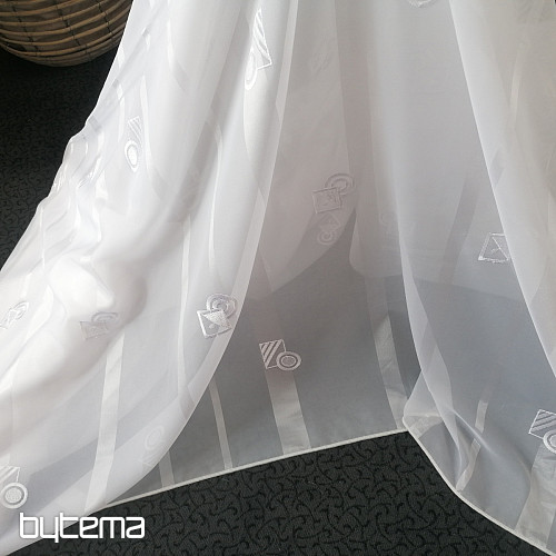 Cortina voile 410/101/ blanco