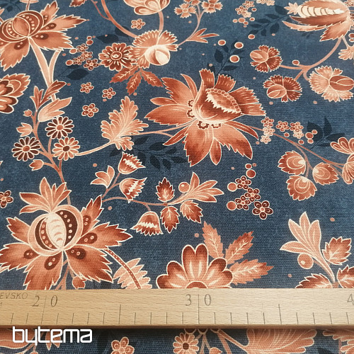 Tela decorativa VARANASI-J azul