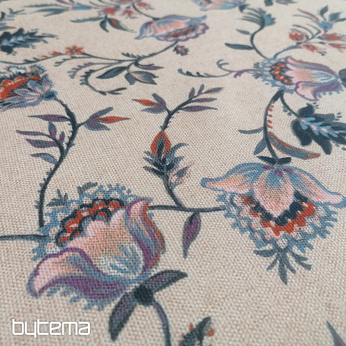 Tela decorativa PEQUEÑA FLOR AZUL