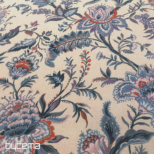 Tela decorativa FLOR AZUL GRANDE