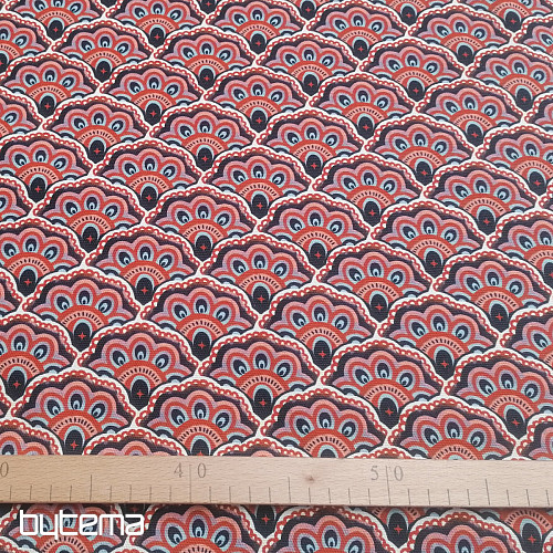 Tela decorativa VARANASI-K Naranja