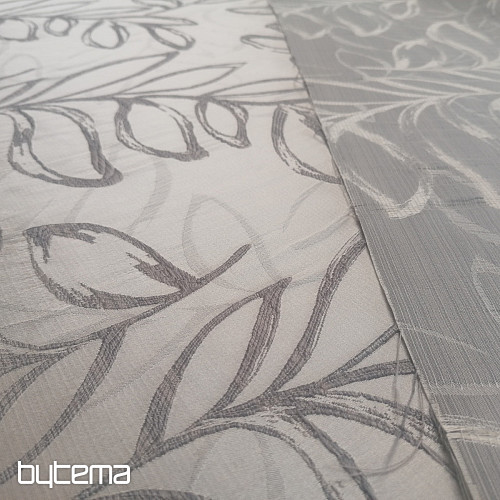 Tela decorativa SALVIA 79 dorado-beige-gris