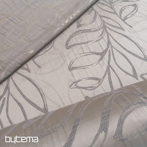 Tela decorativa SALVIA 79 dorado-beige-gris