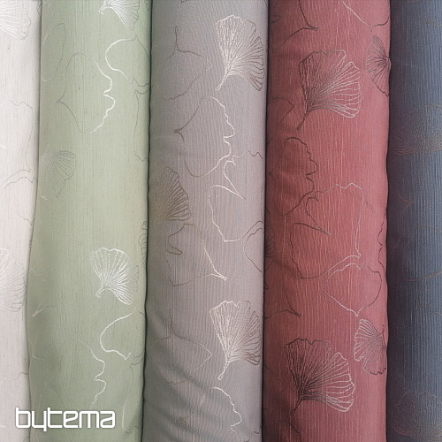 Tela decorativa GRACE GINKO 97 gris