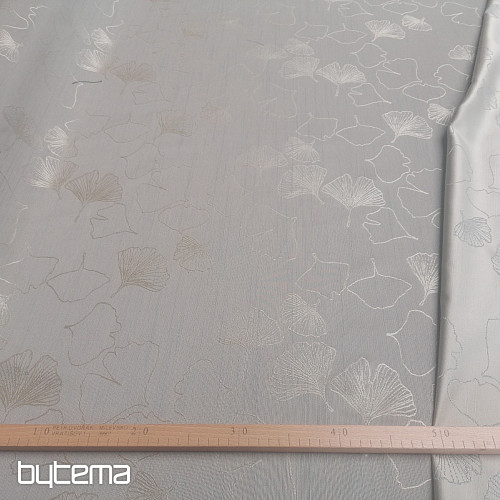 Tela decorativa GRACE GINKO 97 gris