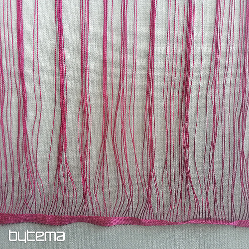 Cortina de hilos - fucsia 160 cm x 290 cm