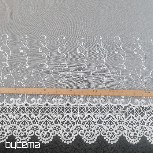 Cortina con bordado 10016584/290