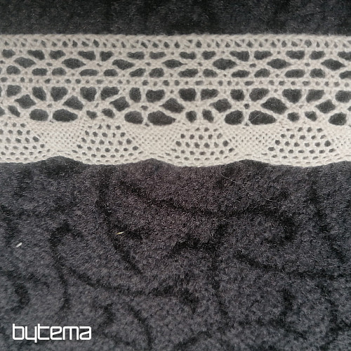 Puntilla de algodón 75077/6200 32mm crema