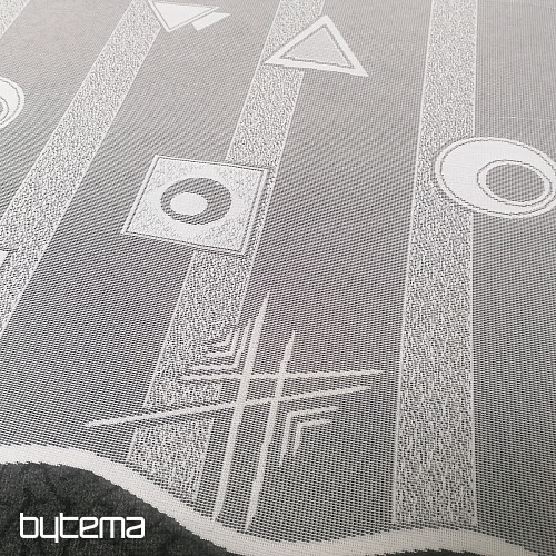 Cortina jacquard 8852/300 blanco