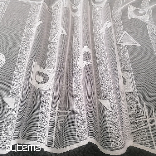 Cortina jacquard 8852/300 blanco