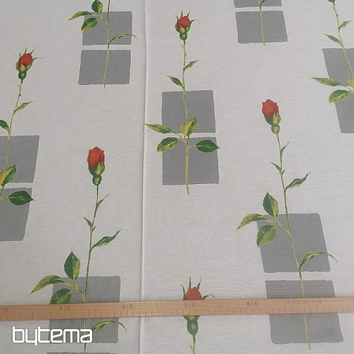 Cortina decorativa Rosa 1 -140x260 cm-