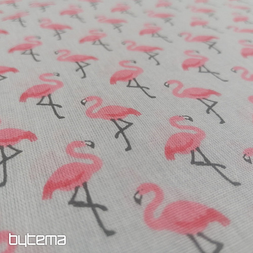 Tela decorativa FLAMINGO gris