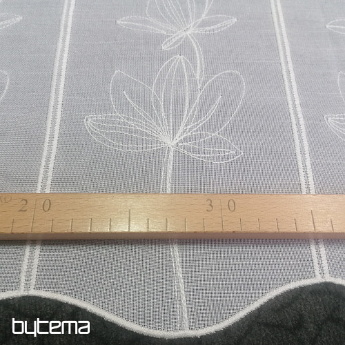 Cortina bordada para vidriera 11752/0010