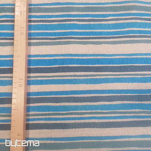 Tela decorativa Raya azul 2
