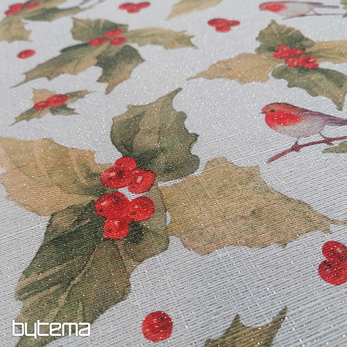 Tela decorativa navideña Hyl + Holly