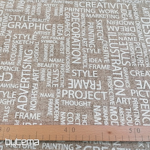 Tela decorativa ART LETRAS