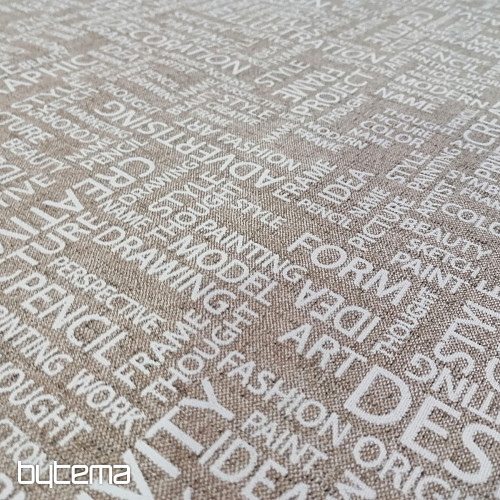 Tela decorativa ART LETRAS