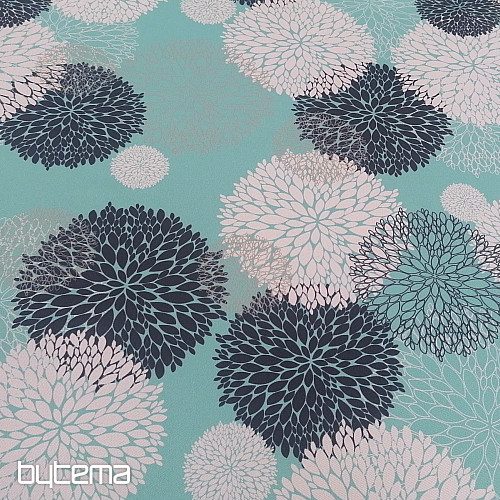 Tela decorativa BLACK OUT Astra turquesa