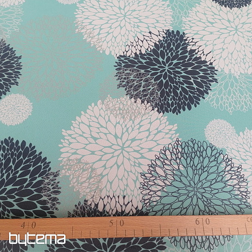 Tela decorativa BLACK OUT Astra turquesa
