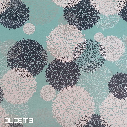 Tela decorativa BLACK OUT Astra turquesa