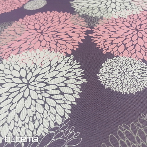 Tela decorativa BLACK OUT Astra lila