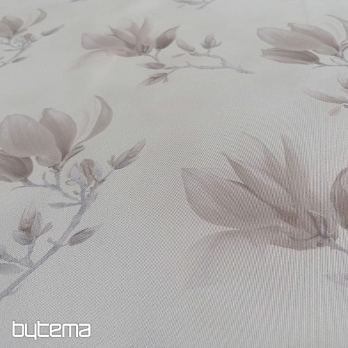 Tela decorativa BLACK OUT MAGNOLIA marrón