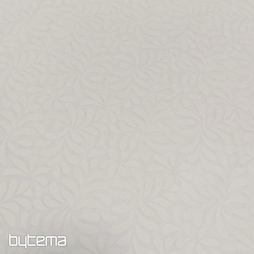 Tela de algodón Sarah satén blanco