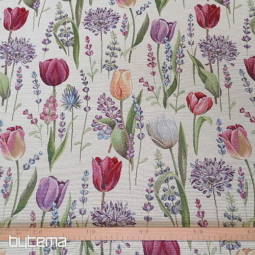 Tela de tapiz TULIPANES - PRIMAVERA