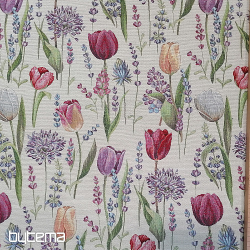 Tela de tapiz TULIPANES - PRIMAVERA