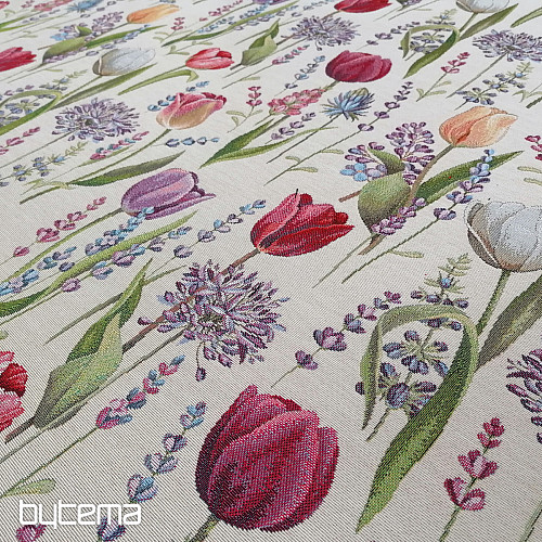 Tela de tapiz TULIPANES - PRIMAVERA