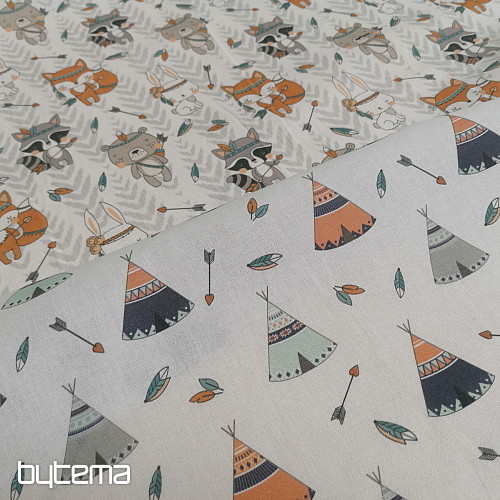 Tela de algodón tipi