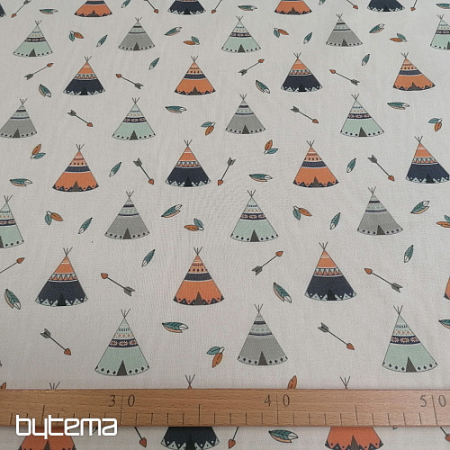 Tela de algodón tipi
