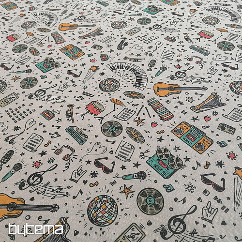 Tela decorativa Música