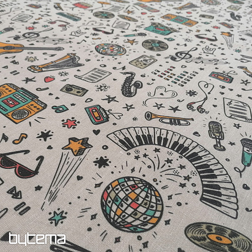 Tela decorativa Música