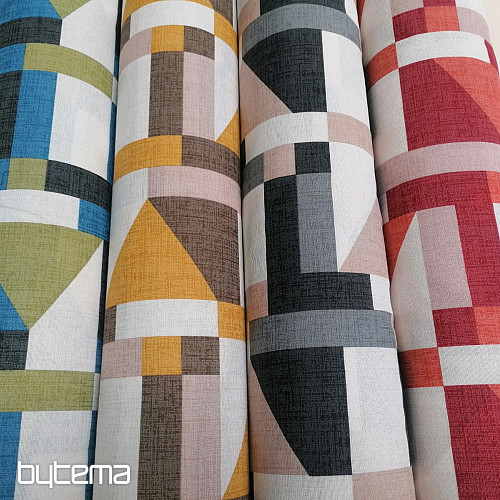 Tela decorativa Geo gris