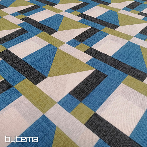 Tela decorativa Geo azul