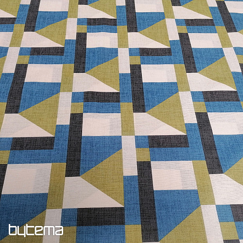 Tela decorativa Geo azul