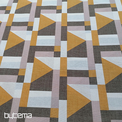 Tela decorativa Geo amarillo