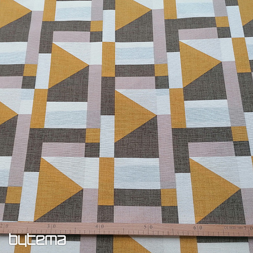 Tela decorativa Geo amarillo