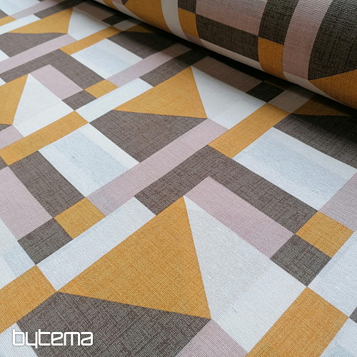 Tela decorativa Geo amarillo