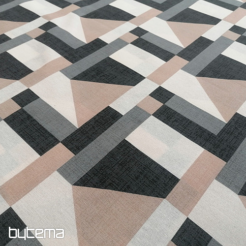 Tela decorativa Geo gris