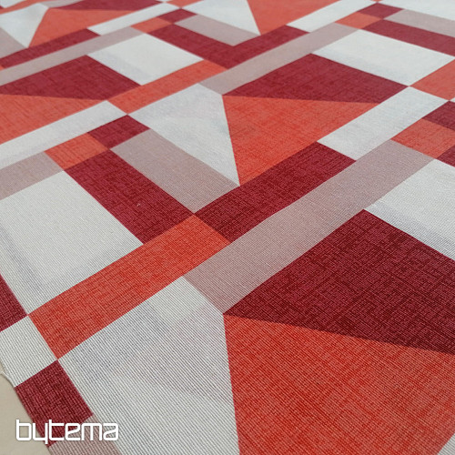 Tela decorativa Geo rojo
