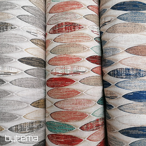 Tela decorativa Surf rojo-turquesa