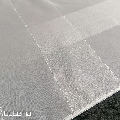 Cortina voile 5533 cubos blanco