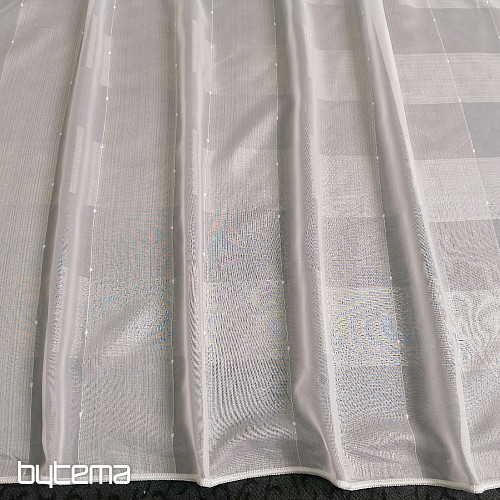 Cortina voile 5533 cubos blanco