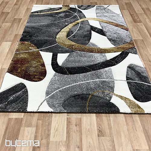 Alfombra moderna círculos geométricos DIAMOND